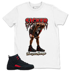 Black Varsity Red Bloodline 12s Zadago Shirt Sicker Than Your Average Graphic