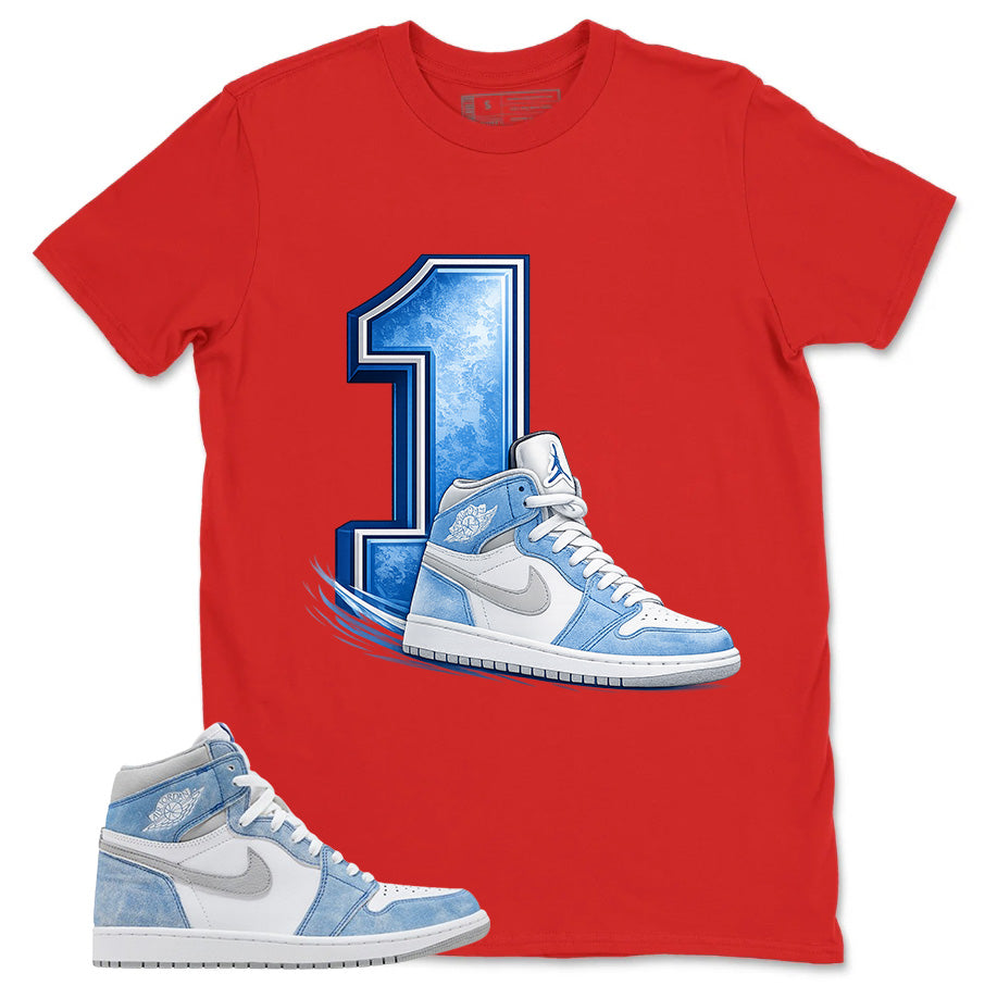 Blue Hyper Royal 1s Zadago Shirt 1's Sneaker Graphic