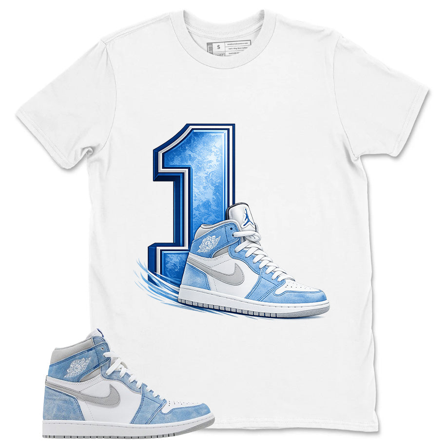 Blue Hyper Royal 1s Zadago Shirt 1's Sneaker Graphic
