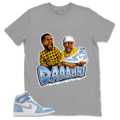 Blue Hyper Royal 1s Zadago Shirt Daaamn Sneaker Graphic