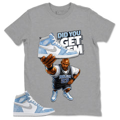 Blue Hyper Royal 1s Zadago Shirt Did You Get Em Graphic
