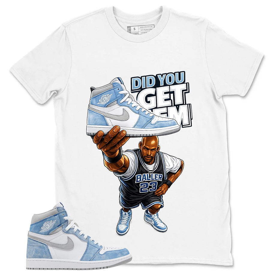 Blue Hyper Royal 1s Zadago Shirt Did You Get Em Graphic