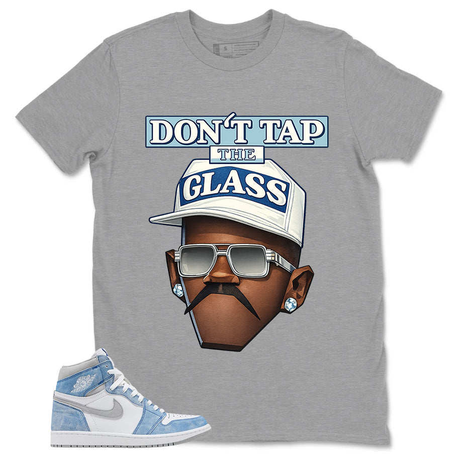 Blue Hyper Royal 1s Zadago Shirt Don't Tap The Glass Graphic