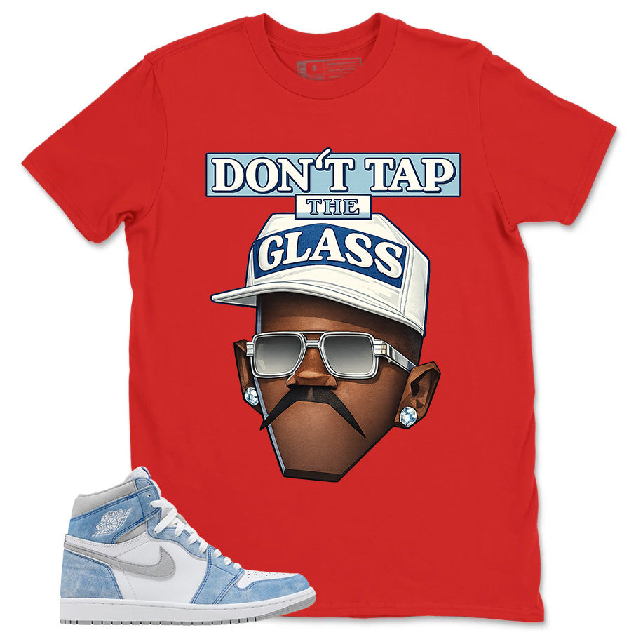 Blue Hyper Royal 1s Zadago Shirt Don't Tap The Glass Graphic