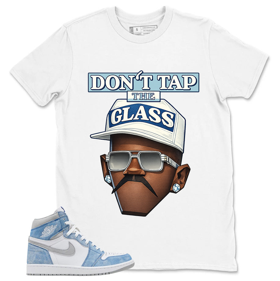 Blue Hyper Royal 1s Zadago Shirt Don't Tap The Glass Graphic