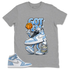 Blue Hyper Royal 1s Zadago Shirt Got Em Bread Graphic