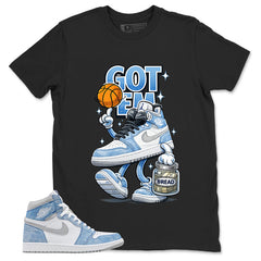Blue Hyper Royal 1s Zadago Shirt Got Em Bread Graphic