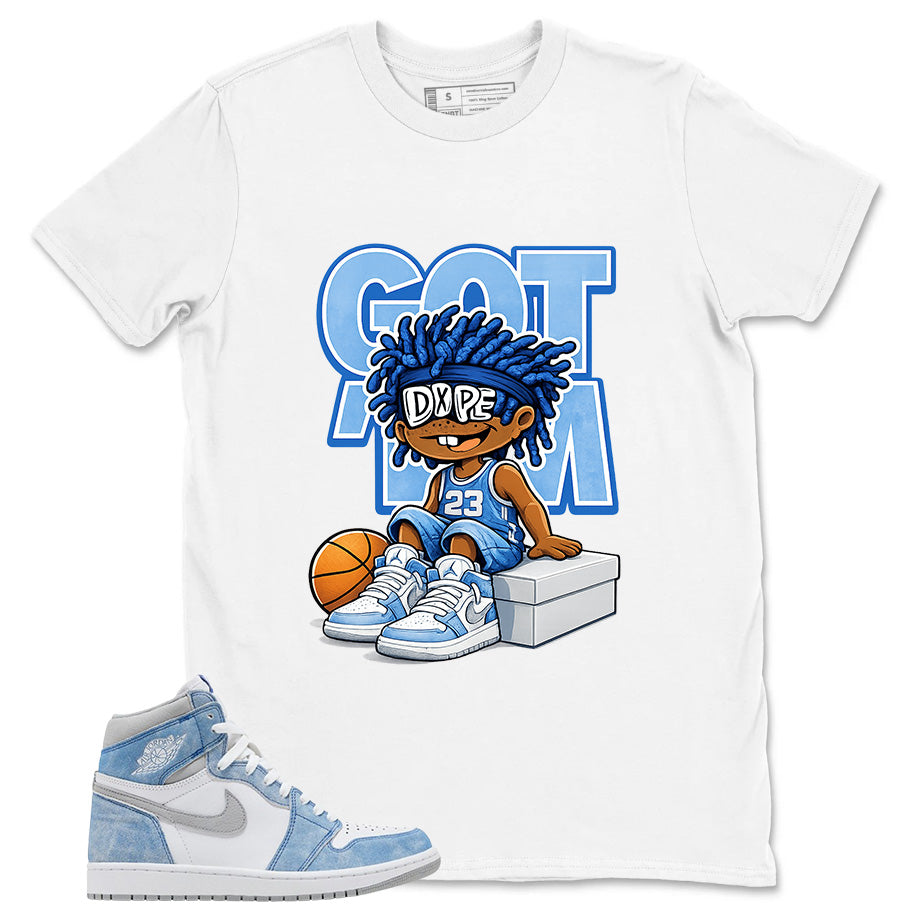 Blue Hyper Royal 1s Zadago Shirt Got Em Dope Graphic