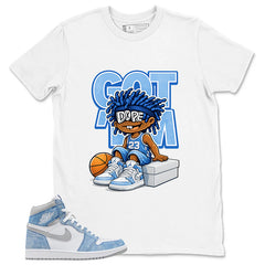 Blue Hyper Royal 1s Zadago Shirt Got Em Dope Graphic