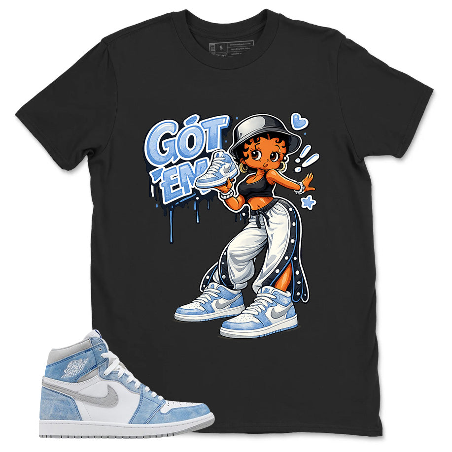 Blue Hyper Royal 1s Zadago Shirt Got Em Lady Graphic