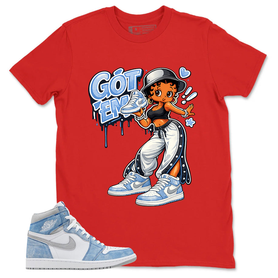 Blue Hyper Royal 1s Zadago Shirt Got Em Lady Graphic