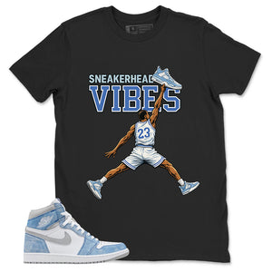 Blue Hyper Royal 1s Zadago Shirt Sneakerhead Vibes Graphic