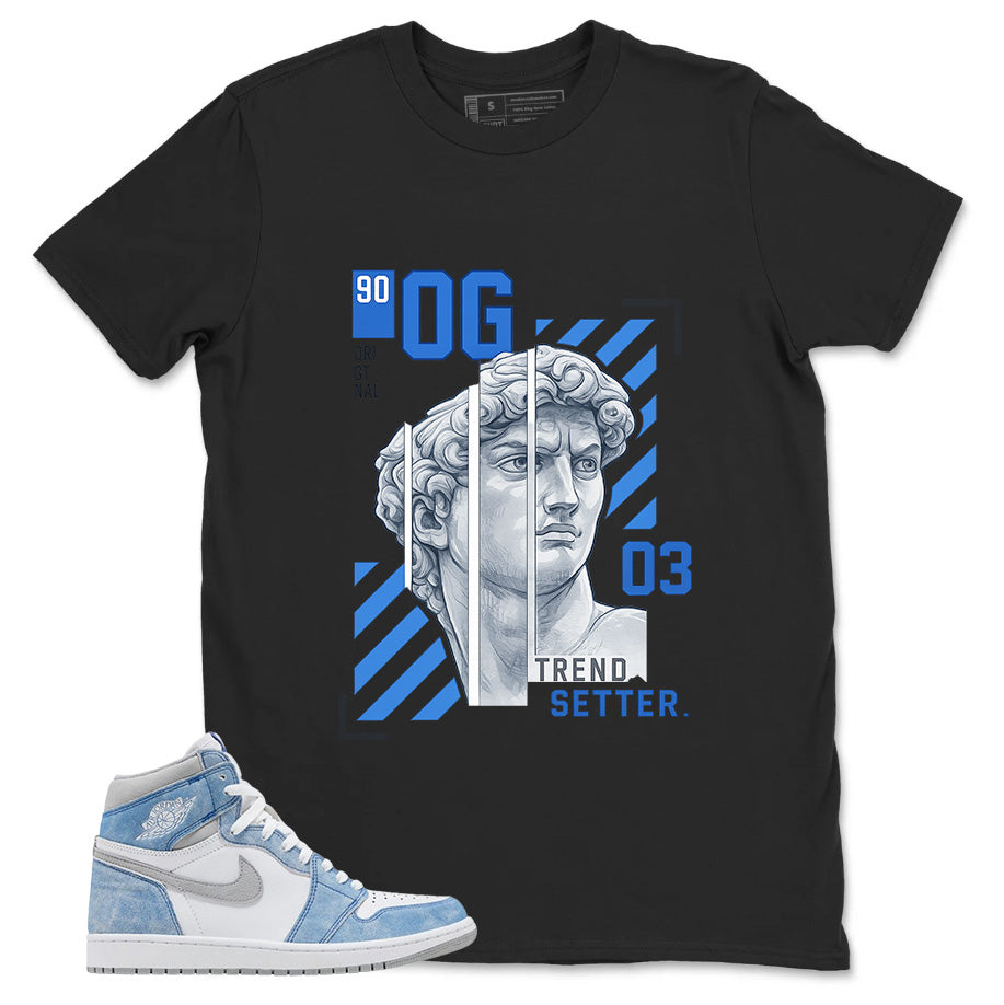 Blue Hyper Royal 1s Zadago Shirt Trend Setter Graphic