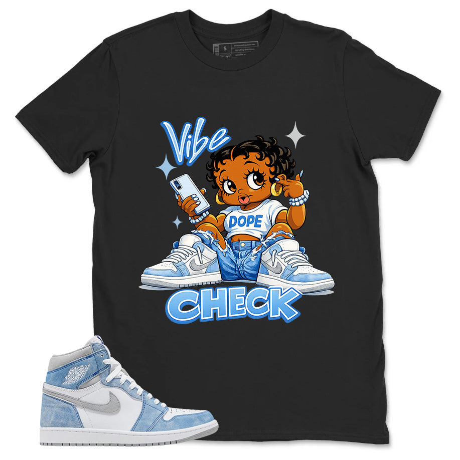 Blue Hyper Royal 1s Zadago Shirt Vibe Check Graphic