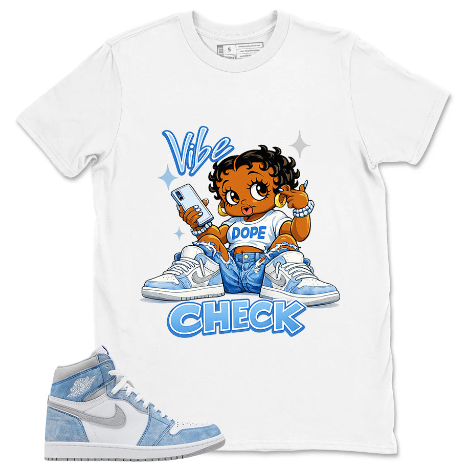 Blue Hyper Royal 1s Zadago Shirt Vibe Check Graphic