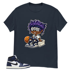 Blue Midnight Navy 1s Shirt Got Em Dope Graphic