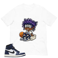 Blue Midnight Navy 1s Shirt Got Em Dope Graphic