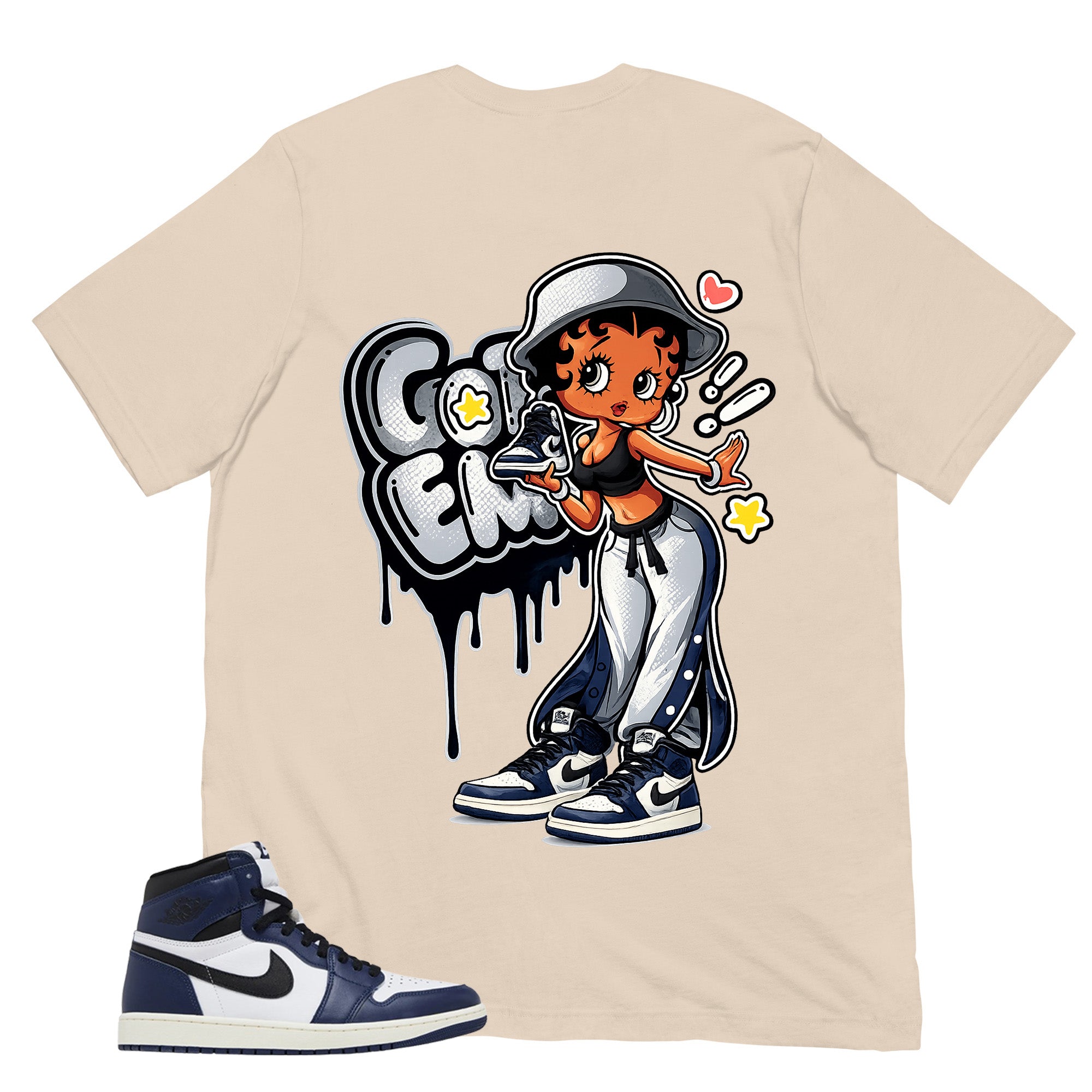 Blue Midnight Navy 1s Shirt Got Em Lady Graphic
