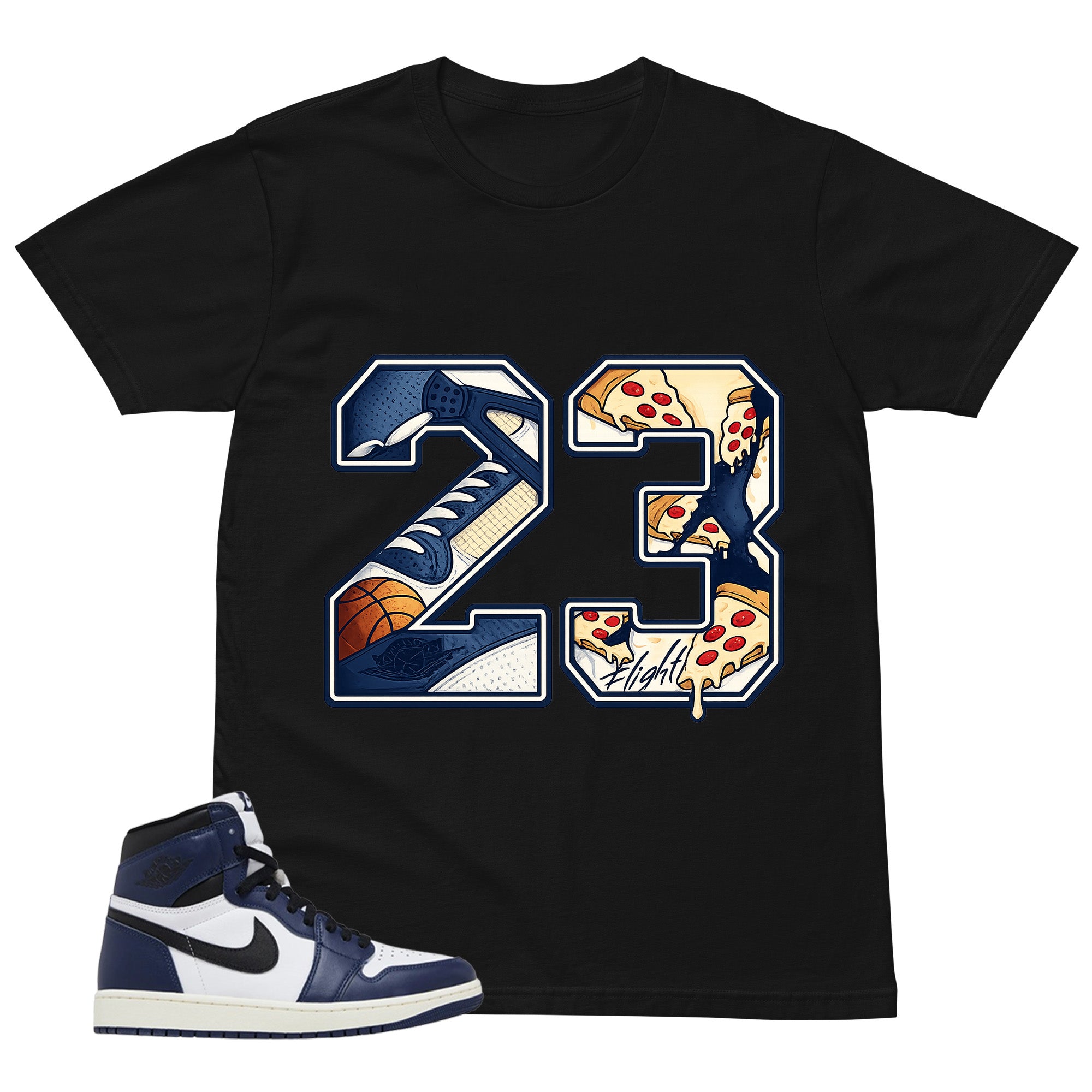 Blue Midnight Navy 1s Shirt Number 23 Legend Graphic