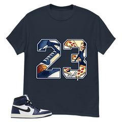 Blue Midnight Navy 1s Shirt Number 23 Legend Graphic