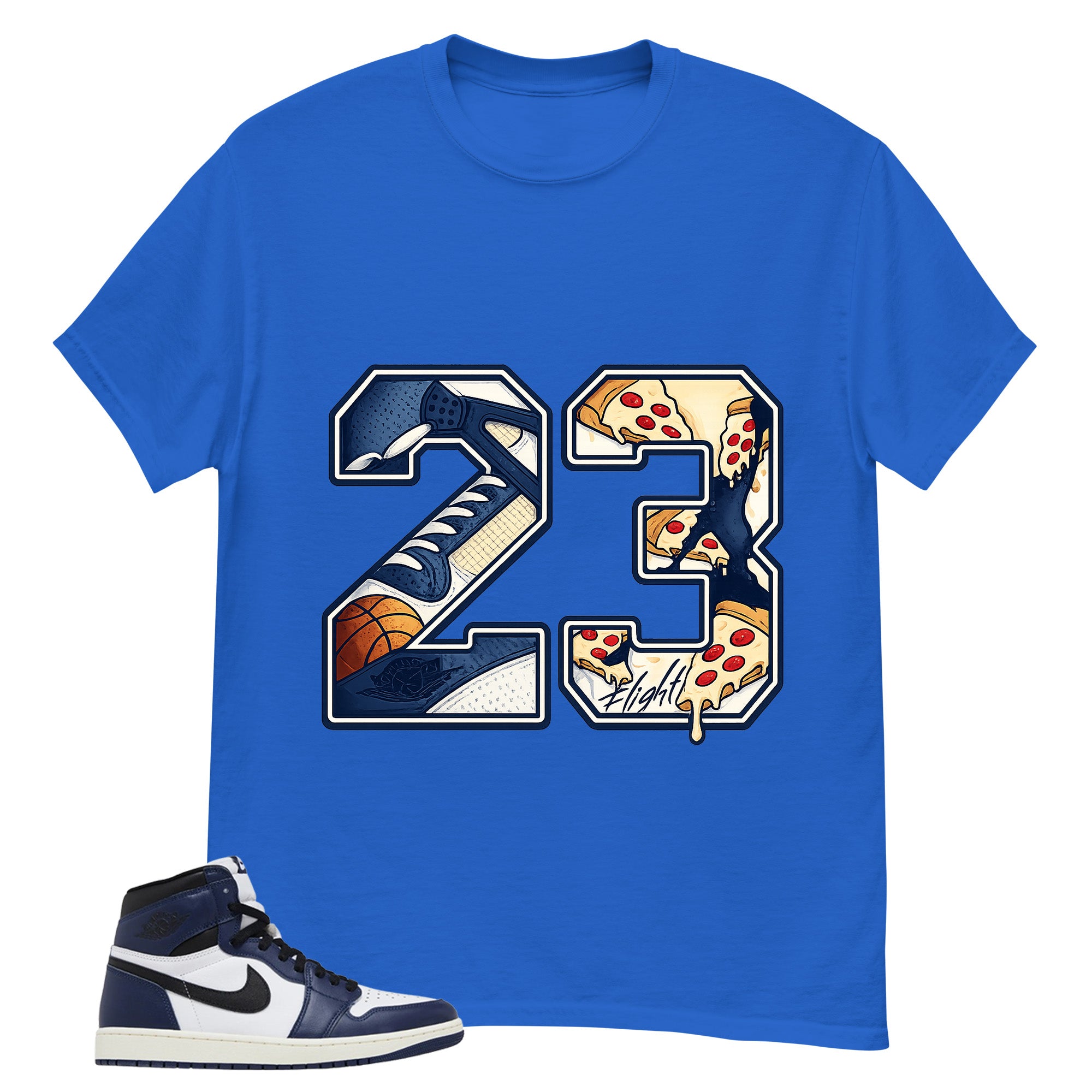 Blue Midnight Navy 1s Shirt Number 23 Legend Graphic