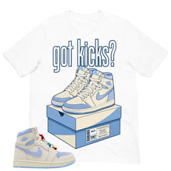 Blue Pale Ivory Pyschic Blue Wmns 1s Shirt Got Kicks Graphic