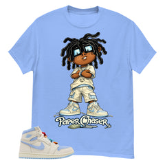 Blue Pale Ivory Pyschic Blue Wmns 1s Shirt Paper Chaser Graphic
