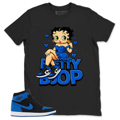 Blue Royal Reimagined 1s Zadago Shirt Betty Boop Graphic