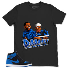 Blue Royal Reimagined 1s Zadago Shirt Daaamn Sneaker Graphic