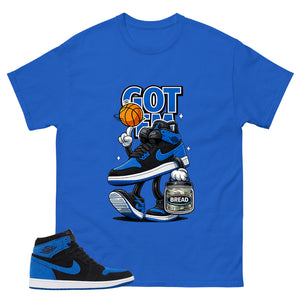 Blue Royal Reimagined 1s Zadago Shirt Got Em Bread Graphic