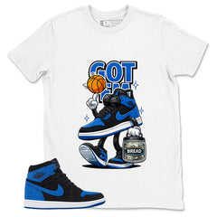 Blue Royal Reimagined 1s Zadago Shirt Got Em Bread Graphic