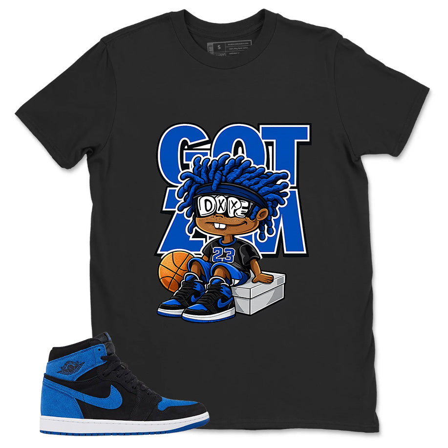 Blue Royal Reimagined 1s Zadago Shirt Got Em Dope Graphic