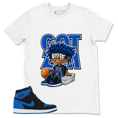 Blue Royal Reimagined 1s Zadago Shirt Got Em Dope Graphic