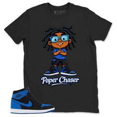 Blue Royal Reimagined 1s Zadago Shirt Paper Chaser Graphic