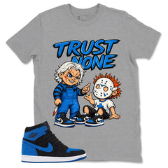 Blue Royal Reimagined 1s Zadago Shirt Trust None Graphic