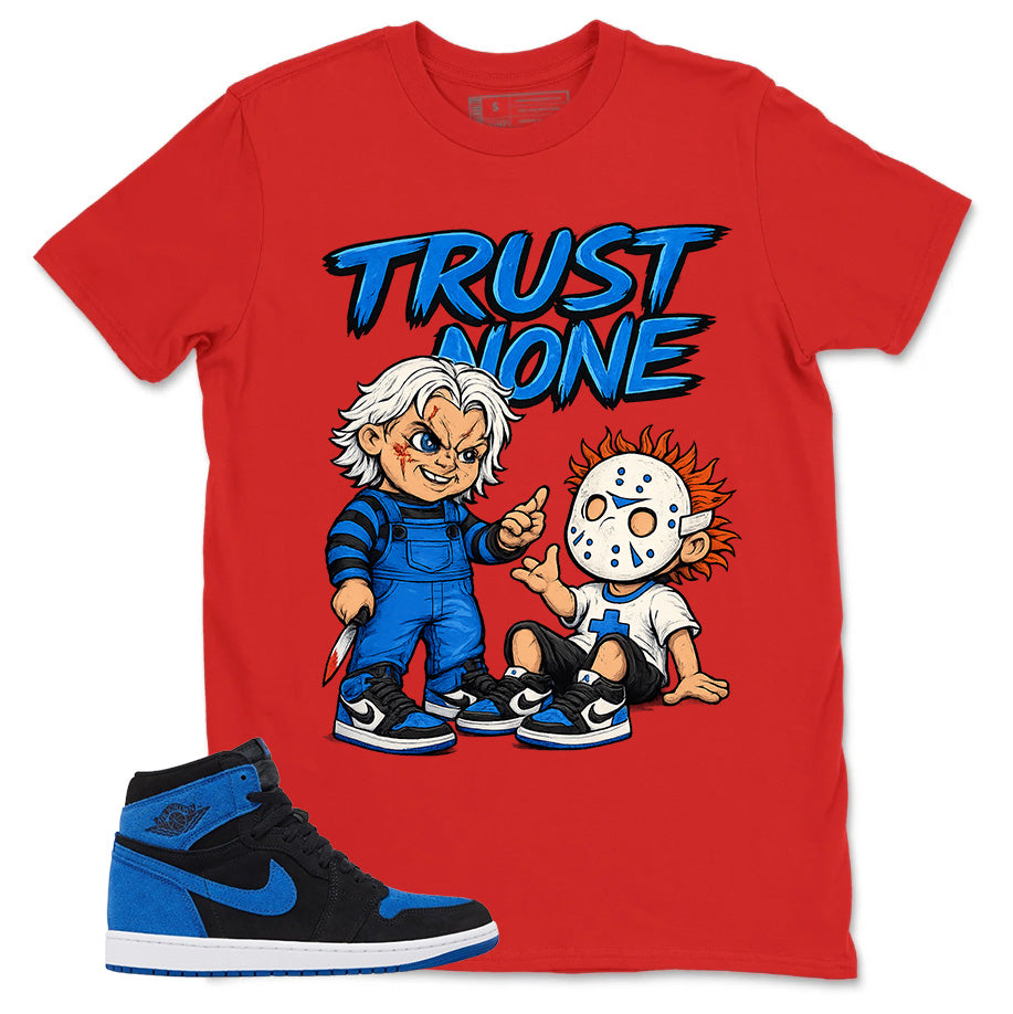 Blue Royal Reimagined 1s Zadago Shirt Trust None Graphic