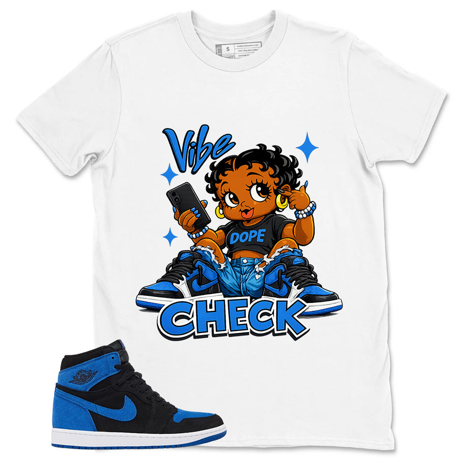 Blue Royal Reimagined 1s Zadago Shirt Vibe Check Graphic