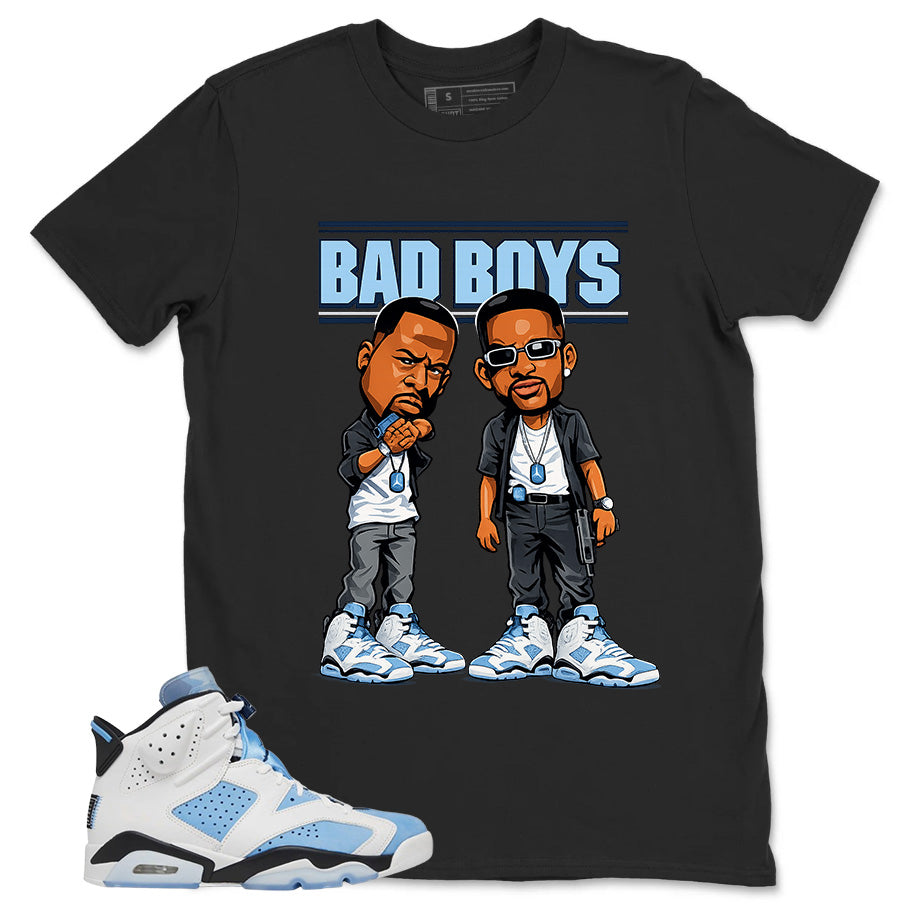 Blue UNC Home 6s Zadago Shirt Bad Boys Graphic
