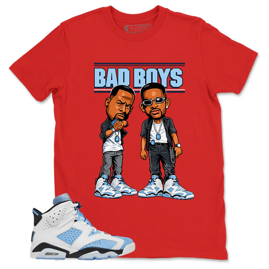 Blue UNC Home 6s Zadago Shirt Bad Boys Graphic