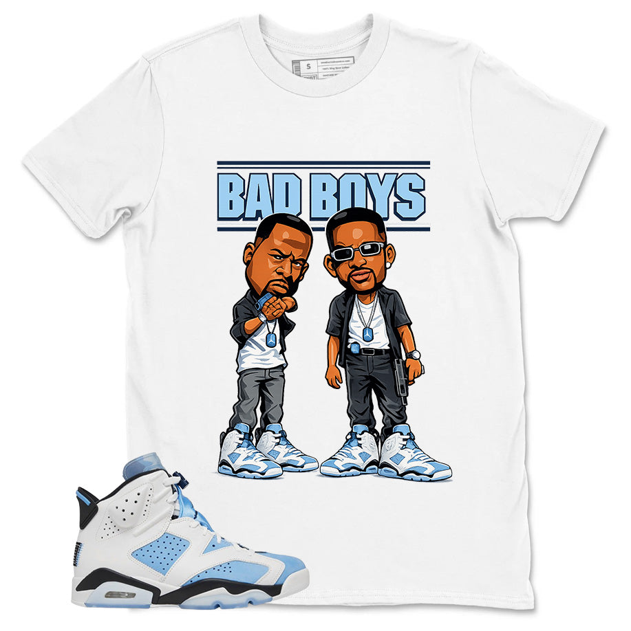 Blue UNC Home 6s Zadago Shirt Bad Boys Graphic