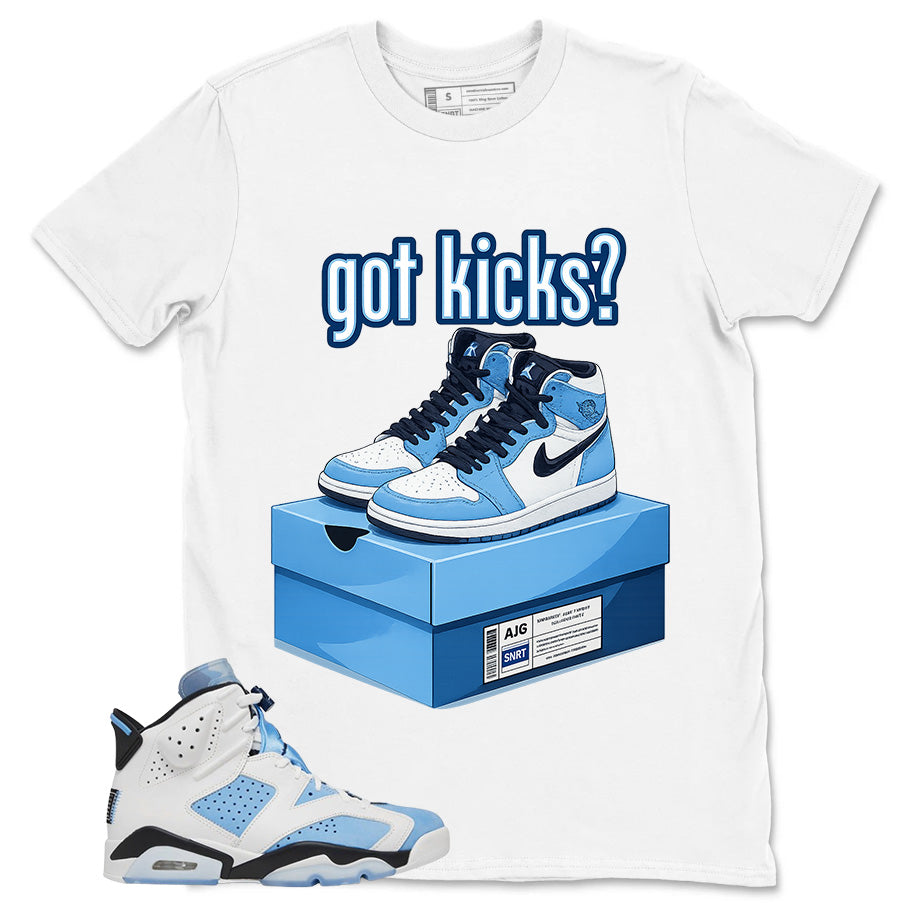 Blue UNC Home 6s Zadago Shirt Got Kicks Graphic