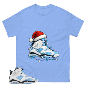 Blue UNC Home 6s Zadago Shirt Kickmas Graphic