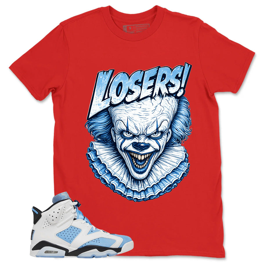 Blue UNC Home 6s Zadago Shirt Loser IT Graphic