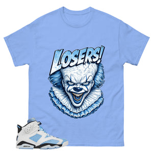 Blue UNC Home 6s Zadago Shirt Loser IT Graphic