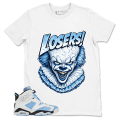 Blue UNC Home 6s Zadago Shirt Loser IT Graphic