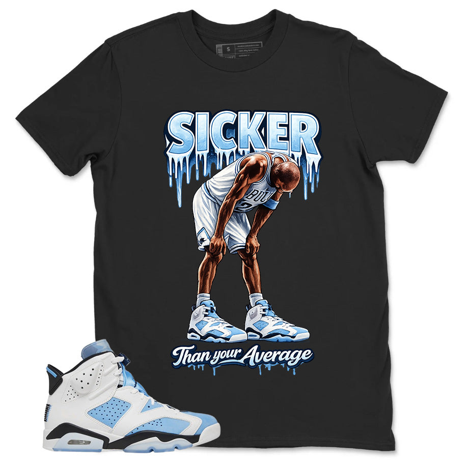 Blue UNC Home 6s Zadago Shirt Sicker Than Your Average Graphic
