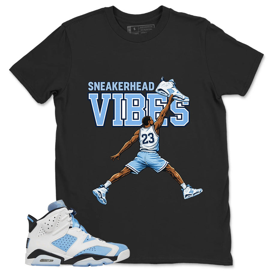 Blue UNC Home 6s Zadago Shirt Sneakerhead Vibes Graphic