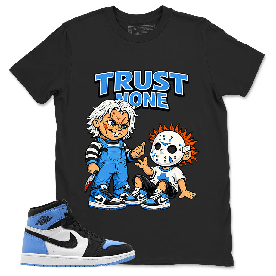 Blue UNC Toe 1s Zadago Shirt Trust None Graphic