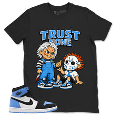 Blue UNC Toe 1s Zadago Shirt Trust None Graphic
