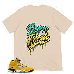 Graphic Tee Born Fresh Shirt Matching 5s T23 Tokyo